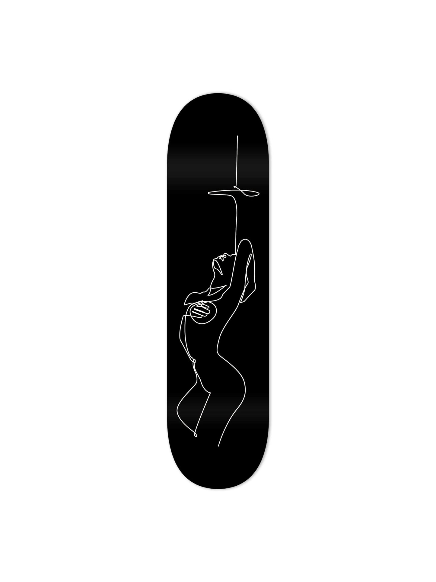 Noir Érotique: Sensual Nude Skateboard