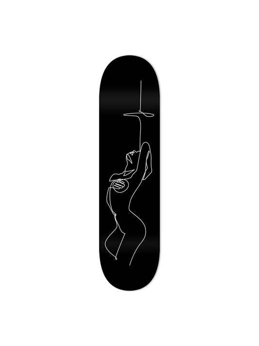 Noir Érotique: Sensual Nude Skateboard